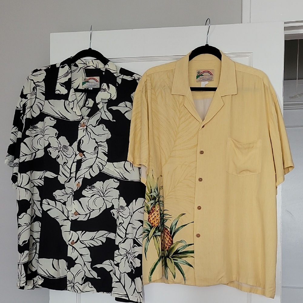 Paradise Found Hawaiian Shirts Set